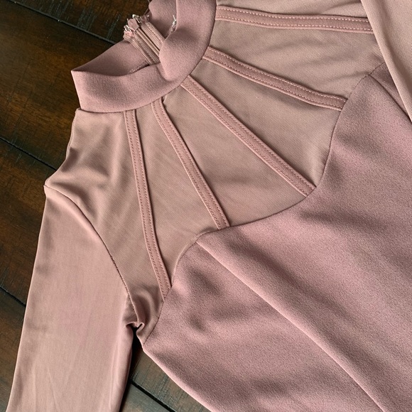 Mauve Purple Lilac Dress - Picture 2 of 4